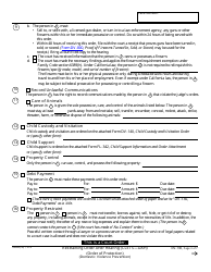Form DV-130 &quot;Restraining Order After Hearing (Clets-Oah)&quot; - California, Page 3