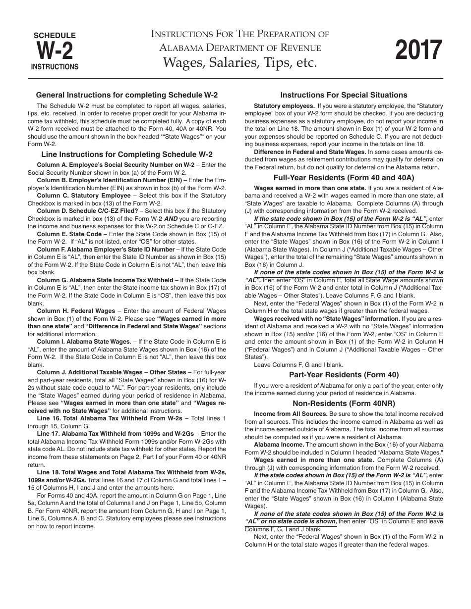 Download instructions for form w 2 wages salaries tips etc pdf 
