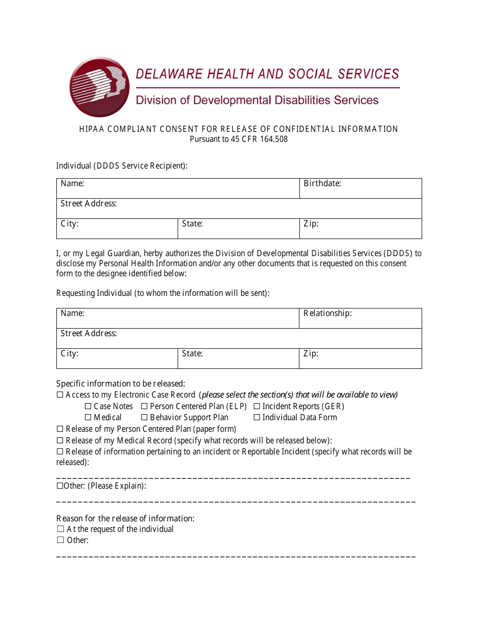 hipaa compliance forms for service providers