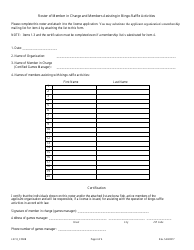 Form LE7-8_COMB Application for a Bingo-Raffles License - Colorado, Page 4