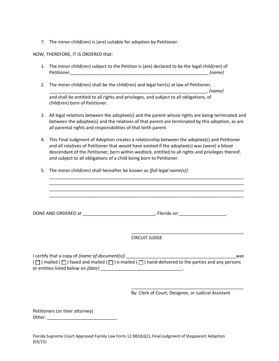 Form 12.981(B)(2) - Fill Out, Sign Online and Download Fillable PDF ...