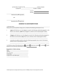 Answer to Counterpetition - Florida, Page 3