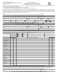 Document preview: Form R-361 Licensed Dealer/Repairer Inspector's Report for a Public Service Vehicle - Connecticut