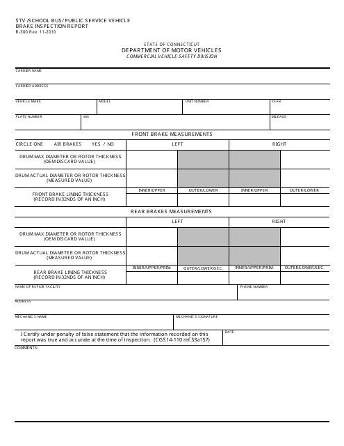 Form R-380  Printable Pdf