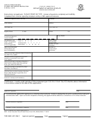 Document preview: Form R-359 Application for New School Bus Driver Instructor - Connecticut