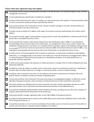 Third Party Administrator (Tpa) Registration - Connecticut, Page 2