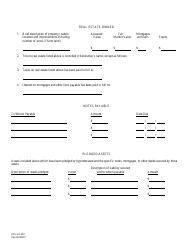 Form DFS-H2-504 Professional Bail Bond Agent Financial Statement - Florida, Page 2