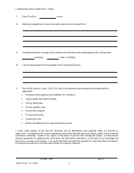 ADEM Form 18 &quot;Composting Facility Application&quot; - Alabama, Page 2