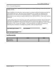 ADEM Form 34 (ADEM-eDWRS-1A) &quot;Lab Registration Form&quot; - Alabama, Page 3