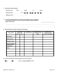 ADEM Form 106 Permit Application for Waste Disposal - Alabama, Page 4