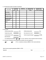 ADEM Form 106 Permit Application for Waste Disposal - Alabama, Page 5