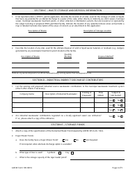 ADEM Form 189 Permit Application for Reclaimed Water Reuse (Rwr) - Alabama, Page 4