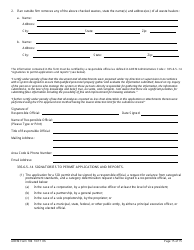 ADEM Form 186 State Indirect Discharge (Sid) Permit Application - Alabama, Page 15