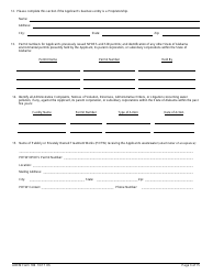 ADEM Form 186 State Indirect Discharge (Sid) Permit Application - Alabama, Page 3