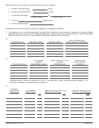 ADEM Form 186 State Indirect Discharge (Sid) Permit Application - Alabama, Page 6