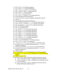 ADEM Form 372 Emissions Statements Reporting Form - Alabama, Page 16