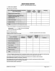ADEM Form 373 Excess Emission Monitoring Report - Alabama, Page 4