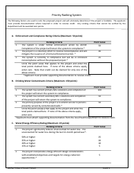 ADEM Form 370 Drinking Water State Revolving Fund Preapplication - Alabama, Page 3