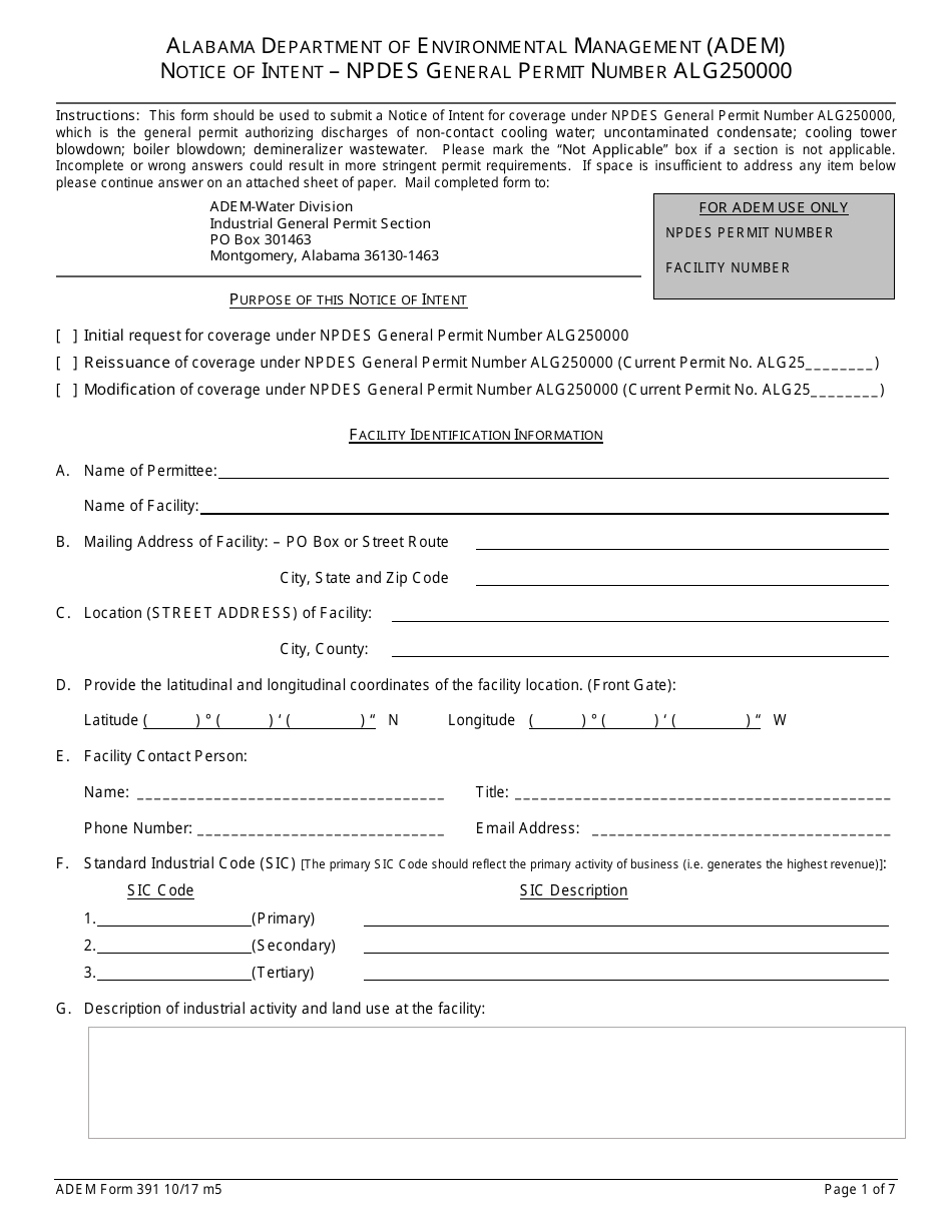 adem-form-391-download-printable-pdf-or-fill-online-notice-of-intent
