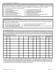 ADEM Form 315 Npdes Individual Permit Application (Mining Operations) - Alabama, Page 5