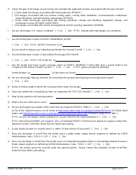 ADEM Form 383 &quot;Notice of Intent - Npdes General Permit Number Alg150000&quot; - Alabama, Page 2