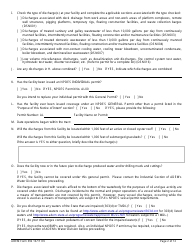 ADEM Form 392 Notice of Intent - Npdes General Permit Number Alg280000 - Alabama, Page 2