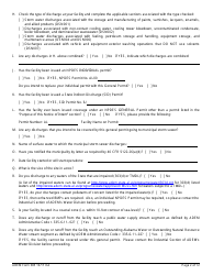 ADEM Form 385 &quot;Notice of Intent - Npdes General Permit Number Alg170000&quot; - Alabama, Page 2