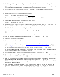 ADEM Form 397 Notice of Intent - Npdes General Permit Number Alg670000 - Alabama, Page 2