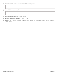 ADEM Form 397 Notice of Intent - Npdes General Permit Number Alg670000 - Alabama, Page 4