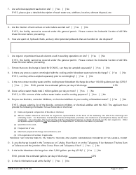 ADEM Form 380 Notice of Intent - Npdes General Permit Number Alg110000 - Alabama, Page 11