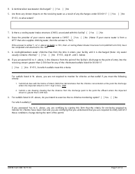 ADEM Form 380 Notice of Intent - Npdes General Permit Number Alg110000 - Alabama, Page 5