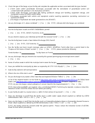 ADEM Form 394 Notice of Intent - Npdes General Permit Number Alg340000 - Alabama, Page 2