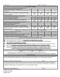 ADEM Form 403 Interior Lining Inspection Form - Alabama, Page 2