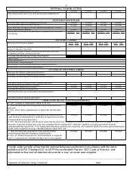 ADEM Form 404 ADEM Interior Lining Report - Alabama, Page 2