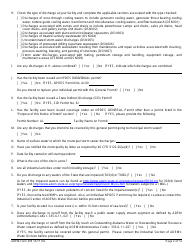 ADEM Form 395 Notice of Intent - Npdes General Permit Number Alg360000 - Alabama, Page 2
