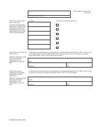 ADEM Form 426 Nox Budget Permit Application - Alabama, Page 4