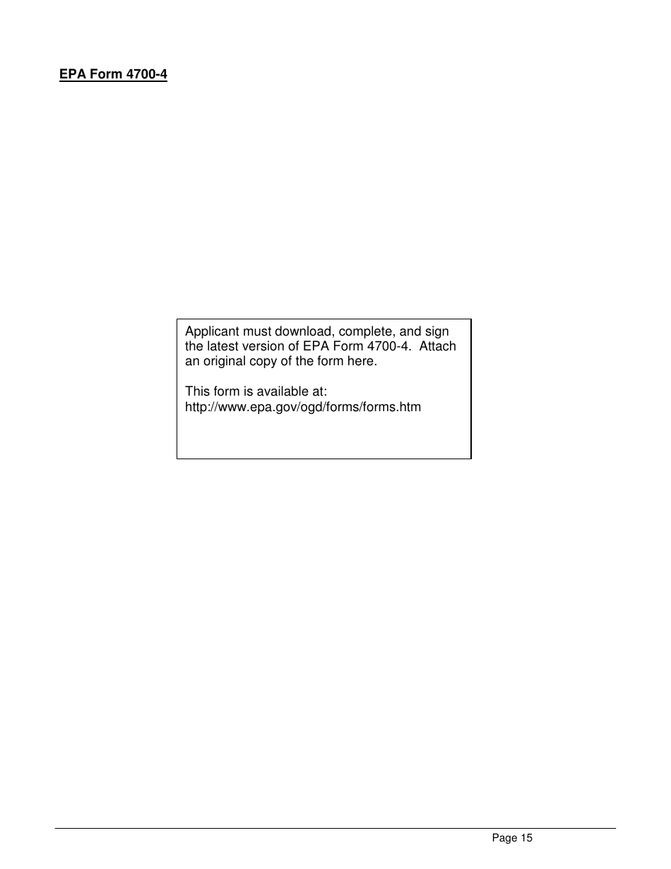 ADEM Form 339 Clean Water State Revolving Fund (Cwsrf) Loan Application - Alabama, Page 15