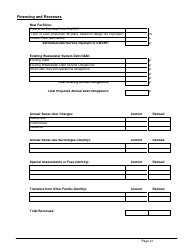ADEM Form 339 Clean Water State Revolving Fund (Cwsrf) Loan Application - Alabama, Page 21