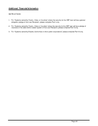 ADEM Form 339 Clean Water State Revolving Fund (Cwsrf) Loan Application - Alabama, Page 23