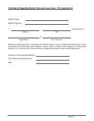 ADEM Form 369 Drinking Water State Revolving Fund (Dwsrf) Loan Application - Alabama, Page 12