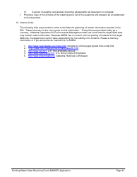 ADEM Form 369 Drinking Water State Revolving Fund (Dwsrf) Loan Application - Alabama, Page 31