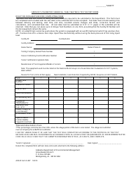 ADEM Form 487 Download Fillable PDF or Fill Online ADEM Ust Volumetric ...