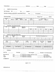 ADEM Form 465 Toxicity Test Report Summary - Alabama, Page 2
