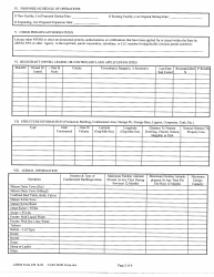 ADEM Form 429 &quot;Npdes Annual Notice of Registration (Nor)&quot; - Alabama, Page 2
