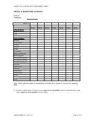 ADEM Form 474 ADEM Ust Closure Site Assessment Report - Alabama, Page 11