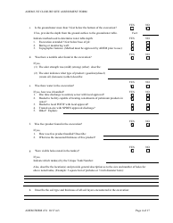 ADEM Form 474 ADEM Ust Closure Site Assessment Report - Alabama, Page 4