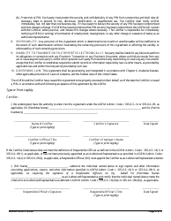ADEM Form 512 Electronic Signature Agreement (Esa) for E-Dmr/E-Sso - Alabama, Page 2