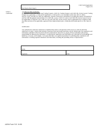 ADEM Form 519 Cair Permit Application - Alabama, Page 4