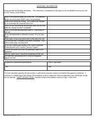 ADEM Form 542 Brownfields Cleanup State Revolving Fund Pre-application Form - Alabama, Page 5