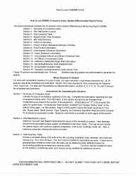ADEM Form 482 System-Effectiveness Monitoring Report Form - Alabama